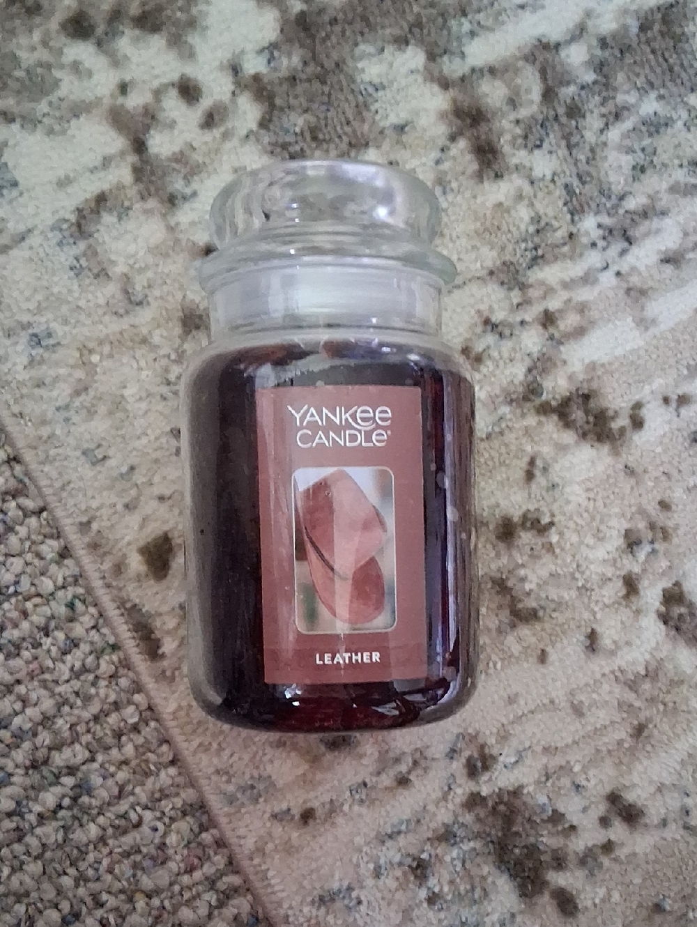 Yankee Candle Leather Scent